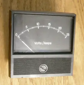 72d84864b10 Dixson Volt Amp To 25 V/a Panel Meter - For Motorola 72d84864b10 Dixson Volt Amp To 25 V/a Panel Meter - For Motorola