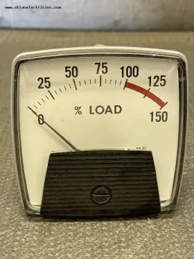 50-162111fafa6ned Dynamatic Percent Of Load Panel Meter 0-1ma Dc 50-162111fafa6ned Dynamatic Percent Of Load Panel Meter 0-1ma Dc
