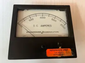 680-19 Dynapower Dc Amps Panel Meters