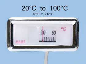Wty-1 East Celsius Temperature Analog Panel Indicator Meter 20 To 100 C