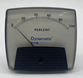171111fafa1ah Eaton Dynamatic Panel Meter Gauge Percentage 15-74 171111fafa1ah Eaton Dynamatic Panel Meter Gauge Percentage 15-74
