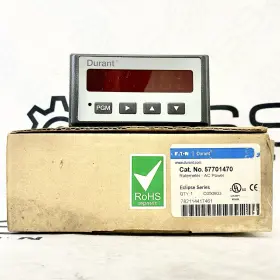 57701470 Eaton Durant Ratemeter Eclipse Series Ac Powered Digital Panel Meter 57701470 Eaton Durant Ratemeter Eclipse Series Ac Powered Digital Panel Meter