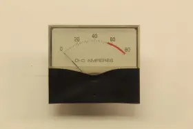 251-3 Eil Instruments Ye/251-3 Dc Panel Amp Meter New No Box