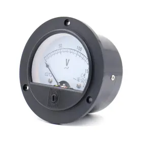 62t2-v Electric Round Voltmeter Voltage Meter 62t2 Gauge Analog Panel Class 2.5 Ac 150v #2