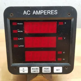 3daa5-3e-m55 Electro Industies Dsp3-d 3-phase Amp And Demand Monitor 24/48 Vdc