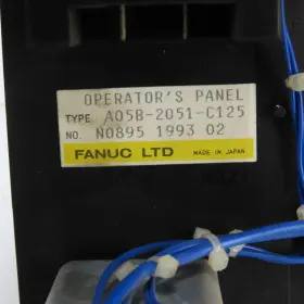 A05b-2051-c125 Fanuc Operator Interface Control Panel With E-stop Hour Meter #2