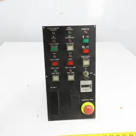 A05b-2051-c125 Fanuc Operator Interface Control Panel With E-stop Hour Meter