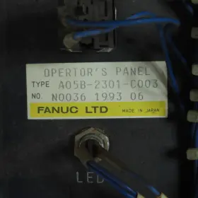 A05b-2301-c003 Fanuc Operator Control Panel With Hour Meter #2