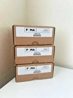 Fema C40-d-u Lot Of 3 Universal Panel Meter Multi Input Factory Sealed New