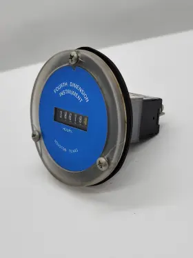 Fwz-72 Fourth Dimension Instrument Electro-mechanical Ac Hour Meter 110/127v Fwz-72 Fourth Dimension Instrument Electro-mechanical Ac Hour Meter 110/127v