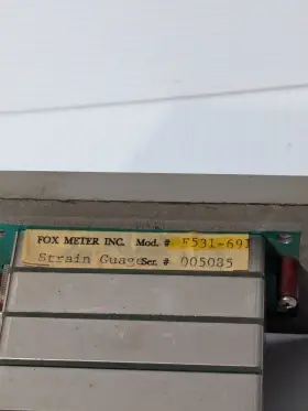 F531-691 Fox Meter Strain Gauge - Free Shipping #3