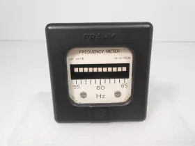 4967-2 Frahm Vintage Frequency Meter James Biddle Co Philadelphia. Cat.