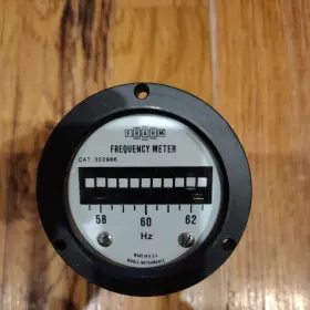 Frahm 6625009338598 Vintage Frequency Meter Type 100-150 Volts New/old Stock Frahm 6625009338598 Vintage Frequency Meter Type 100-150 Volts New/old Stock