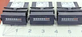 3.240.201.351 Fritz Kubler 3 Pack Hour Time Hobbs Meter Counter Type H37 Z3b7 #16