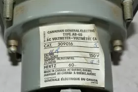 309016 Ge Ab-40 0-750v-ac Voltmeter Gage 4ftft #3