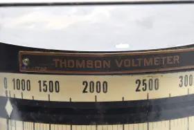 4777-b Ge General Electric 1915 Thomas Volt Meter Steampunk Gauge #4777-b #2