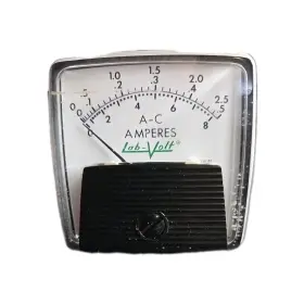 50-152141kmkm2kls Ge General Electric 0-8 Ac Amperes Panel Meter