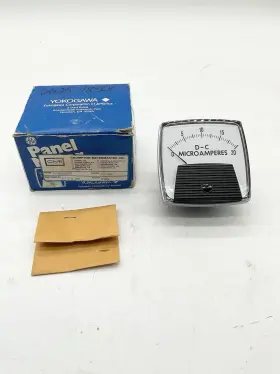 Ge 50-250300cfcf Vintage Panel Meter D-c Microamperes Nos Made In The Uas S1