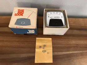 50-163141nlnl2 Ge 50-250440lsnl1 Panel Meter 0-30 A-c Amperes With Original Box