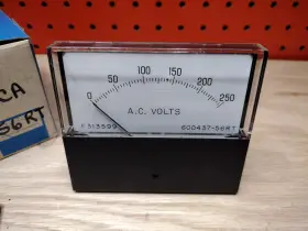 600437-56rt Ge New Panel Meter 0-250 A.c. Volts Fast Shipping #2