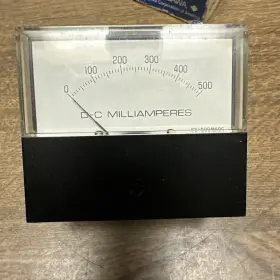 781745 Ge Pioneer Milliamp Meter