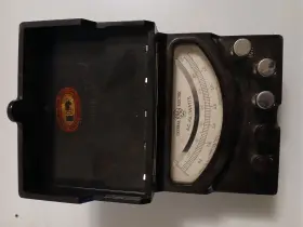 8ap9hbv6 Ge Vintage Model Type Ap-9 Wattmeter Power Meter