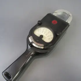 Bak1a1ae4 Ge Vintage Ammeter Model General Electric Amp Meter Steampunk 13.5 Inch