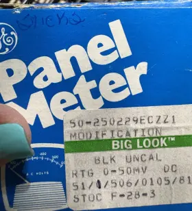 Ge-250-300drdr Ge General Electric Panel Meter Untested