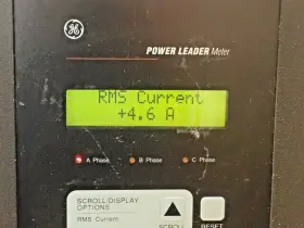 Tm1g01 Ge Power Leader Meter 120vac #2