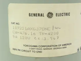 103221axgj7dnc General Electric Yokogawa 0-4000 Ac Kilowatts Meter #2