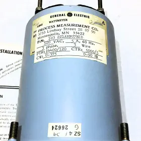 221arbu7bzd General Electric 103 Ac Megawatt Meter 0-90 Megawatts #3