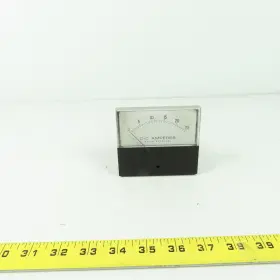 251324ecec7jcm General Electric 0-25 Dc Amperes Millivolt Panel Meter 0-50mv