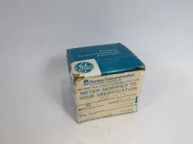 50-152129eczz2 General Electric Panel Meter 0-40dc Amperes 100mv New