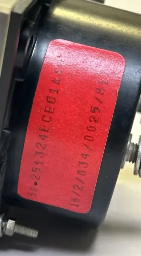 50-251324ecec1aag General Electric Panel Meter 0-35 Dc Amperes #2