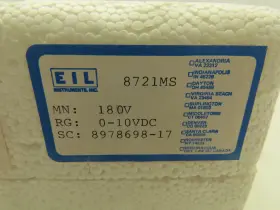 8721ms General Electric 180 Series Switchboard Edgewise Voltage Meter 0-600vac #3