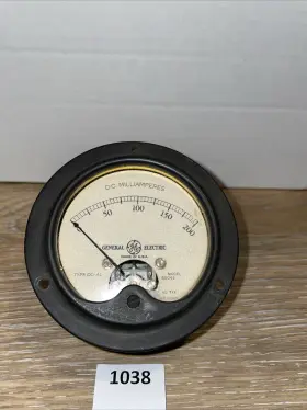 Do-41 General Electric 8d041 To 200 D-c Milliamperes Gauge Type Model
