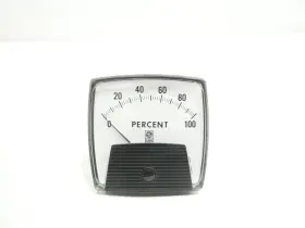 254300fafabjcz General Electric Ge Panel Meter 0-100percent