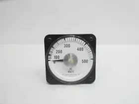 50-105021-sfsf1 General Electric Ge Ac Voltmeter 0-500v-ac