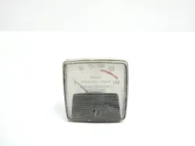 53-100l533lspzib General Electric Ge Motor Load Current Panel Meter 0-150percent