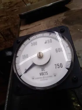 6476k51065 General Electric Ge Voltmeter 480-560v-ac #3
