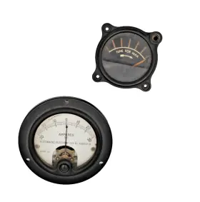 D-70202-a General Electric Us Army Wwii D-70210-d Antique Automatic Co. And I-70-d Meters