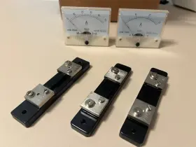 Pm89d50a Gme Pm89 Series Panel Meter 30 Amp And 50 With Current Shunts