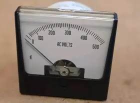 0-500v Grainger 12g410 1 Qty Analog Ac Current Panel Meter