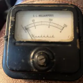 484987 Heathkit Dc Milliamperes Panel Meter