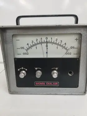 05-0-.05 Herbert Controls 213-14 Sigma Dialair Pneumatic Panel Meter .05-0-.05 Mm Range 05-0-.05 Herbert Controls 213-14 Sigma Dialair Pneumatic Panel Meter .05-0-.05 Mm Range