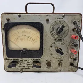 Hickok 323207637774 Vintage Model 203 - Tube Volt Ohm Capacity Milliammeter As Is Powers On Hickok 323207637774 Vintage Model 203 - Tube Volt Ohm Capacity Milliammeter As Is Powers On