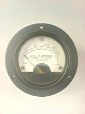 47mr Hickok 57mr 1940s-1960s Vintage Model Ac Ammeter 0-500 Range Ma Panel Meter