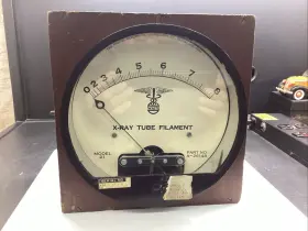 A-26148 Hickok Vintage Electrical Instrument Company X-ray Tube Filament Meter Model 21