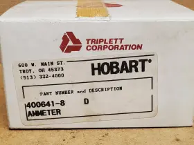 400641-8 Hobart 0-800 A Dc Amperes Gauge