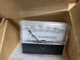Ck-910-10maac-100aac Hoyt Ac Ammeter 100a Bass 140-1640-100 Nos